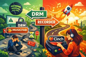 drm vs recorder a diverging choice