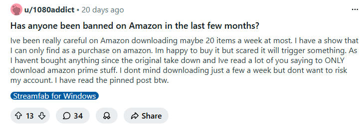 reddit reported banned