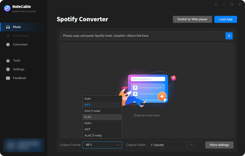 notecable spotify ui 2