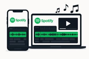 add spotify music to your video