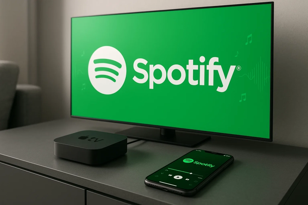 spotify on apple tv