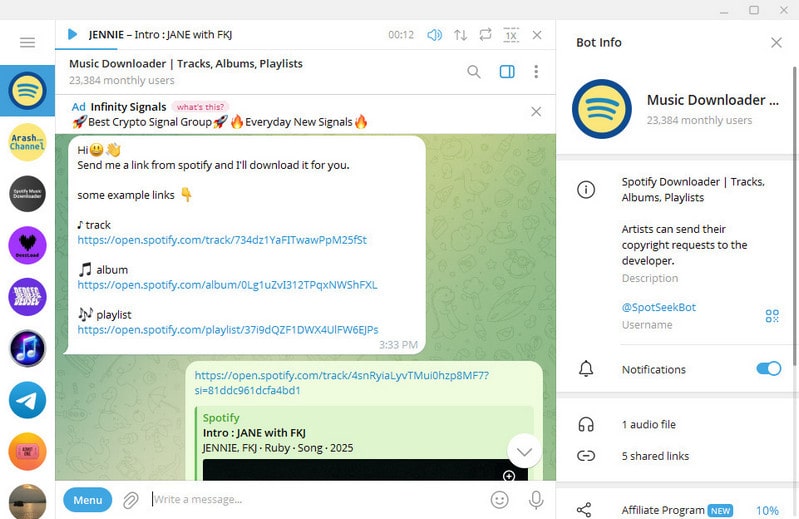 Best Spotify Downloader Telegram Bots: Tested & Reviewed 2025