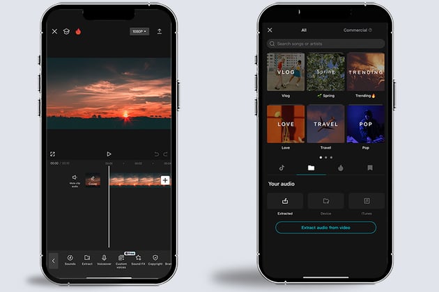 audio in capcut