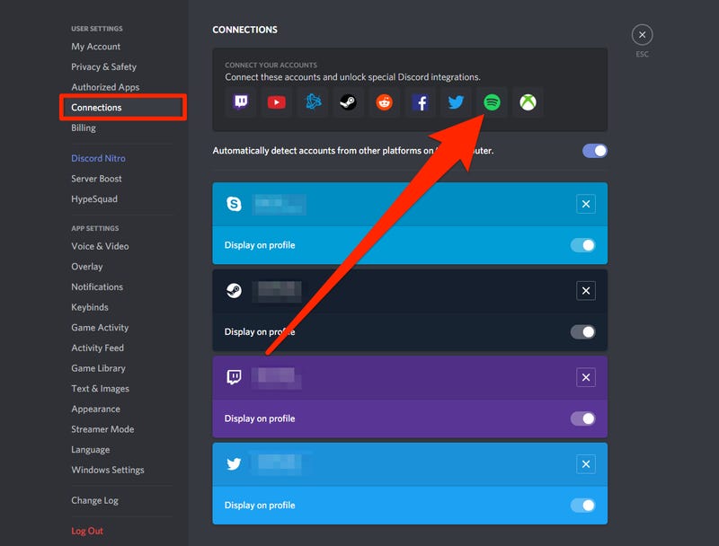 How to Connect Spotify Account to Discord