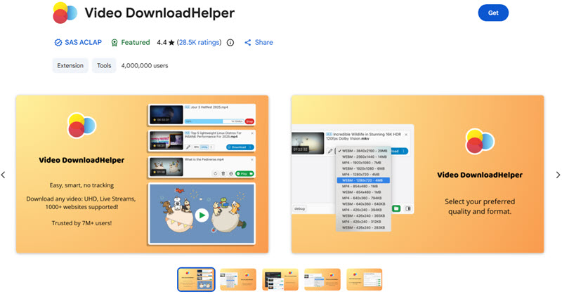 video downloadhelper