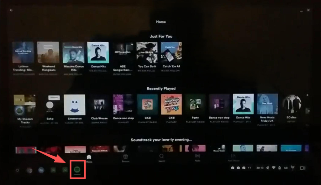 spotifyapp chrome