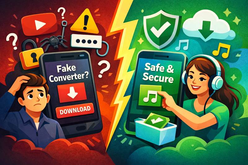 spotify to mp3 scams