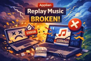 replay music error storm meltdown